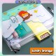 [Little B House] Cute A4 Size File Folder Zipper Bag School Storage Holder Organizer Stationery Fail Zip -ST15
