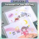 [Little B House] Cute A4 Size File Folder Zipper Bag School Storage Holder Organizer Stationery Fail Zip -ST15