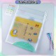 [Little B House] Cute A4 Size File Folder Zipper Bag School Storage Holder Organizer Stationery Fail Zip -ST15