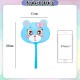 [Little B House] Cartoon Fan Shape Ballpoint Pen 0.5mm Gel Pen Student Writing Drawing Stationery Kipas Pen - ST16