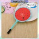 [Little B House] Cartoon Fan Shape Ballpoint Pen 0.5mm Gel Pen Student Writing Drawing Stationery Kipas Pen - ST16
