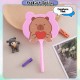 [Little B House] Cartoon Fan Shape Ballpoint Pen 0.5mm Gel Pen Student Writing Drawing Stationery Kipas Pen - ST16