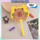 [Little B House] Cartoon Fan Shape Ballpoint Pen 0.5mm Gel Pen Student Writing Drawing Stationery Kipas Pen - ST16