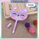 [Little B House] Cartoon Fan Shape Ballpoint Pen 0.5mm Gel Pen Student Writing Drawing Stationery Kipas Pen - ST16