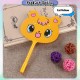 [Little B House] Cartoon Fan Shape Ballpoint Pen 0.5mm Gel Pen Student Writing Drawing Stationery Kipas Pen - ST16