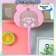 [Little B House] Cartoon Fan Shape Ballpoint Pen 0.5mm Gel Pen Student Writing Drawing Stationery Kipas Pen - ST16