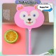 [Little B House] Cartoon Fan Shape Ballpoint Pen 0.5mm Gel Pen Student Writing Drawing Stationery Kipas Pen - ST16