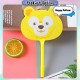 [Little B House] Cartoon Fan Shape Ballpoint Pen 0.5mm Gel Pen Student Writing Drawing Stationery Kipas Pen - ST16