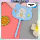 [Little B House] Cartoon Fan Shape Ballpoint Pen 0.5mm Gel Pen Student Writing Drawing Stationery Kipas Pen - ST16