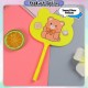 [Little B House] Cartoon Fan Shape Ballpoint Pen 0.5mm Gel Pen Student Writing Drawing Stationery Kipas Pen - ST16