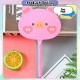 [Little B House] Cartoon Fan Shape Ballpoint Pen 0.5mm Gel Pen Student Writing Drawing Stationery Kipas Pen - ST16
