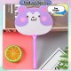 [Little B House] Cartoon Fan Shape Ballpoint Pen 0.5mm Gel Pen Student Writing Drawing Stationery Kipas Pen - ST16