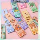 [Little B House] 6 pcs HB Pencil With Eraser Birthday Party Pack Stationary Set Pensel HB Alat Tulis Hadiah -ST21