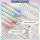 [Little B House] 4pcs Eye Protect Gradual Highlighter Pastel Marker Pen Writing Drawing Key Points Stationery -ST22