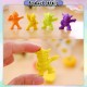 [Little B House] 4pcs 3D Mini Eraser Fruits Desserts Dinosaurs Vegetables Cakes Rubber Stationery Pemadam -ST24