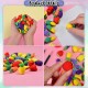 [Little B House] 4pcs 3D Mini Eraser Fruits Desserts Dinosaurs Vegetables Cakes Rubber Stationery Pemadam -ST24