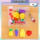 [Little B House] 4pcs 3D Mini Eraser Fruits Desserts Dinosaurs Vegetables Cakes Rubber Stationery Pemadam -ST24