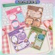 [Little B House] Sticky Note Pads Notepads Message Writing Cute Memo Notepad Office Stationery Kertas Memo -ST25