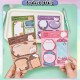 [Little B House] Sticky Note Pads Notepads Message Writing Cute Memo Notepad Office Stationery Kertas Memo -ST25