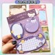 [Little B House] Sticky Note Pads Notepads Message Writing Cute Memo Notepad Office Stationery Kertas Memo -ST25