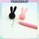 [Little B House]Cute Bunny 0.5mm Ball Pen Rollerball Pen Ball Point Gel Pens Stationery Kids Gifts Pen Arnab -ST28
