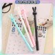 [Little B House]Cute Bunny 0.5mm Ball Pen Rollerball Pen Ball Point Gel Pens Stationery Kids Gifts Pen Arnab -ST28