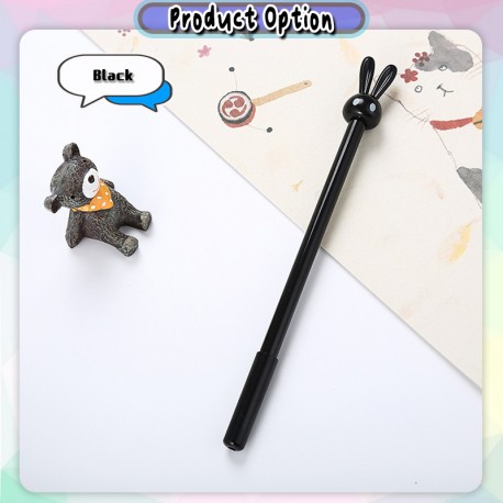 [Little B House]Cute Bunny 0.5mm Ball Pen Rollerball Pen Ball Point Gel Pens Stationery Kids Gifts Pen Arnab -ST28