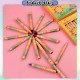 [Little B House] 8/12/24pcs Colour Multi-Colour Wax Crayon Gift For Kids Krayon Oil Pastel Krayon Murah -ST30