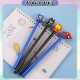 [Little B House] Superhero Pen 0.5mm Black Gel Ink Smooth Ball Pen School Student Pens Stationery Pen Hitam -ST31