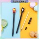 [Little B House] Superhero Pen 0.5mm Black Gel Ink Smooth Ball Pen School Student Pens Stationery Pen Hitam -ST31