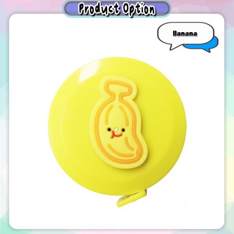 [Little B House] Cute Retractable Ruler Flexible Soft Measurements Tape Body Measure Tailor Ruler Pita Pengukur -ST32