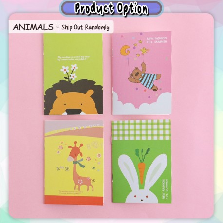 [Little B House] Students Cute Mini Pocket Notebook Journal Diary Notepad Buku Nota Cute -ST33
