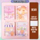 [Little B House] 80pages A7 Cute Mini Notebook Portable Memo Note Book Notepad Stationery Buku Nota Cute - ST34