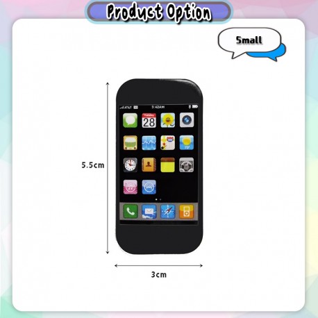 [Little B House] Cute Mobile Phone Shape Eraser Stationery Students Kid Gift Pemadam Hadiah Budak -ST35