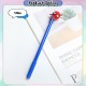 [Little B House] Superhero Pen 0.5mm Black Gel Ink Smooth Ball Pen School Student Pens Stationery Pen Hitam -ST31