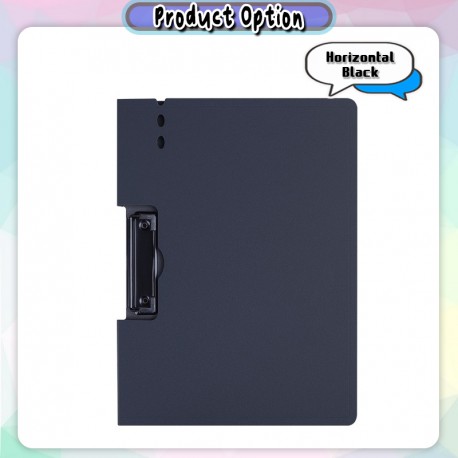 [Little B House] A4 Clipboard Writing Board Folder With Clip Document Storage Organizer Stationery Papan Klip -ST36