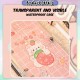 [Little B House] 100 Sheet A6 Journal Diary Notepad Loose Leaf Notebook Weekly Planner Daily Agenda Buku Nota -ST37