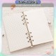 [Little B House] 100 Sheet A6 Journal Diary Notepad Loose Leaf Notebook Weekly Planner Daily Agenda Buku Nota -ST37