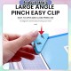 [Little B House] Paper Edge Clip Triangle Paper Clips Binder Clip Memo File Corner Clip Klip Kertas - ST38