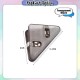 [Little B House] Paper Edge Clip Triangle Paper Clips Binder Clip Memo File Corner Clip Klip Kertas - ST38