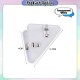 [Little B House] Paper Edge Clip Triangle Paper Clips Binder Clip Memo File Corner Clip Klip Kertas - ST38