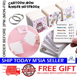 [Little B House] Mini Pocket Journal Daily Notepad Student Blank Stationery Memo Pads Buku Nota Mini - ST39