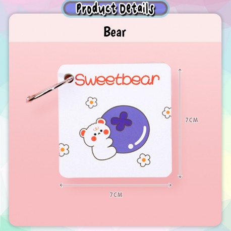 [Little B House] Mini Pocket Journal Daily Notepad Student Blank Stationery Memo Pads Buku Nota Mini - ST39