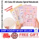 [Little B House] A5 Notebook Cute 60 Sheets Spiral Notebook Journal Writing Diary A5 Notepad Buku Nota -ST43