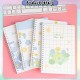 [Little B House] A5 Notebook Cute 60 Sheets Spiral Notebook Journal Writing Diary A5 Notepad Buku Nota -ST43