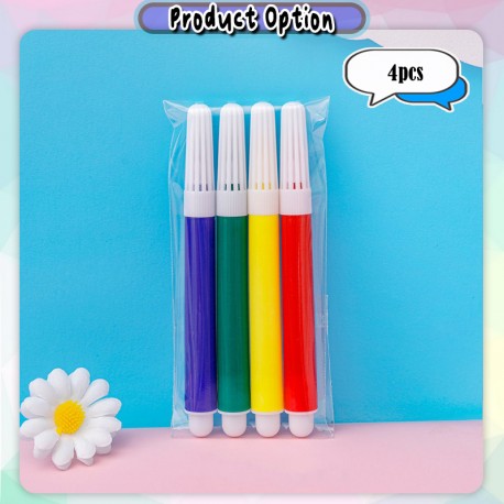 [Little B House] Mini Watercolor Pen Set For Kids Drawing Graffiti Water Colour Pens Art Stationery Pen Warna - ST44
