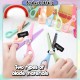 [Little B House] Round Edge Cute Scissors School Scissors Craft Plastic Scissors Stationery Gunting Sekolah -ST46