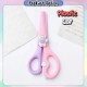 [Little B House] Round Edge Cute Scissors School Scissors Craft Plastic Scissors Stationery Gunting Sekolah -ST46