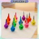 [Little B House] Emoji Pencils Block Pencil Block Crayon Stationery Birthday Gift Pensel Murah Krayon Murah -ST47