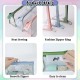 [Little B House] Transparent Triangle Pencil Case Stationery Pouch Cosmetic Toiletries Bag Kotak Pensel -ST48
